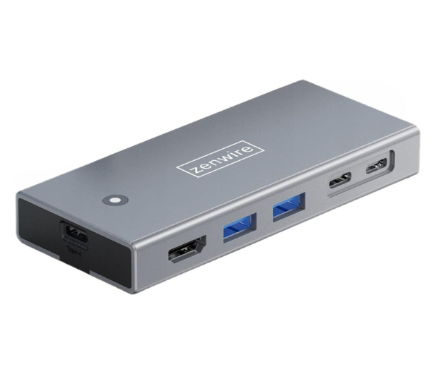 Zenwire Obudowa na dysk M2 NVME HUB USB-C 3.2 HDMI 2.0 PD 100W - 1604623 - zdjęcie